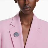 Swar*vski - Idyllia pendant and brooch Shell, Long, Blue, Mixed metal finish - 5683032